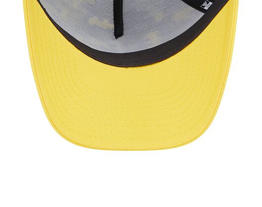 Dětská Kšiltovka New Era 9FORTY Kids A-Frame Trucker DC Print Batman Black / Upright Yellow