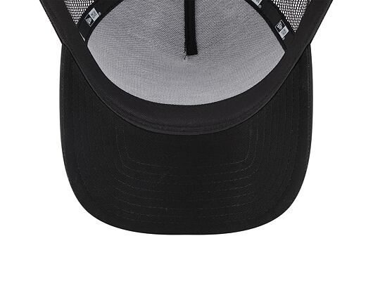 Kšiltovka New Era 9FORTY A-Frame Trucker Black Gold Manchester United FC Black