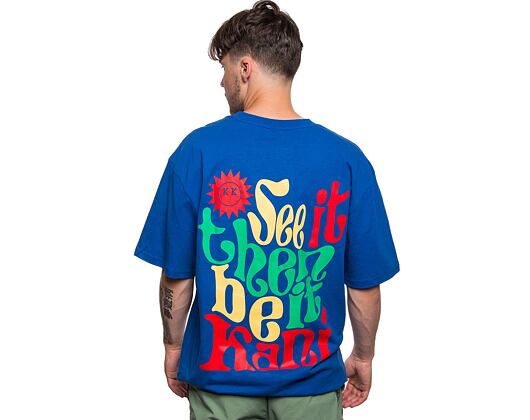 Triko Karl Kani Small Signature Print Tee Blue