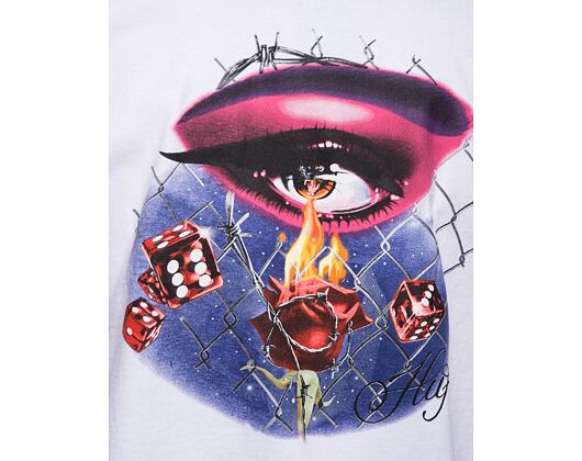 Triko HUF Feline Eye T-Shirt ts02026-white