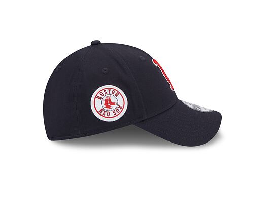 Kšiltovka New Era 9FORTY MLB Team Side Patch Boston Red Sox Navy / Scarlet