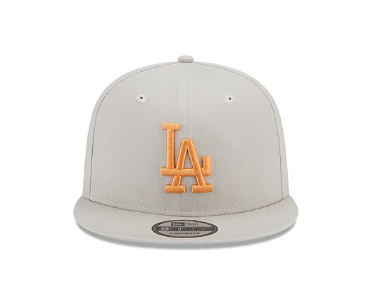 Kšiltovka New Era 9FIFTY MLB Side Patch Los Angeles Dodgers Stone / Orange Glaze