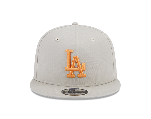 Kšiltovka New Era 9FIFTY MLB Side Patch Los Angeles Dodgers Stone / Orange Glaze