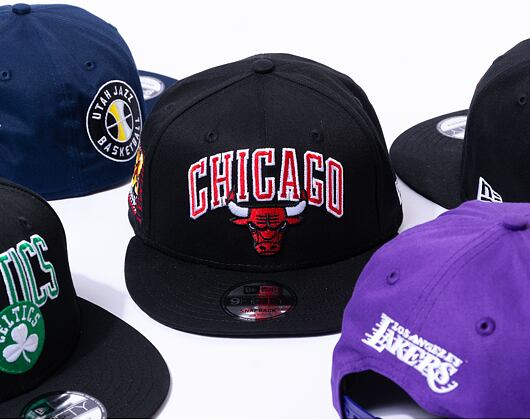 Kšiltovka New Era 9FIFTY NBA Patch Chicago Bulls Black / Red