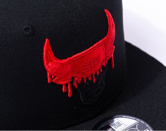 Kšiltovka New Era 9FIFTY NBA Team Drip Chicago Bulls Black / Red