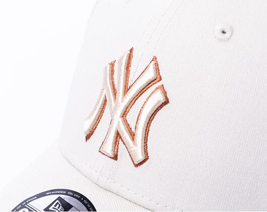 Kšiltovka New Era 9FORTY MLB Team Outline New York Yankees Stone / Toasted Peanut