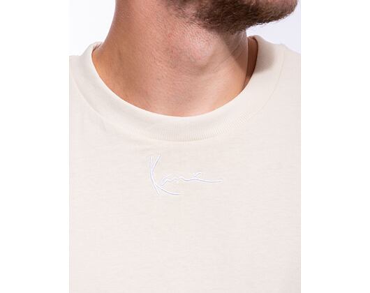 Triko Karl Kani Small Signature Heavy Jersey Boxy Tee off white