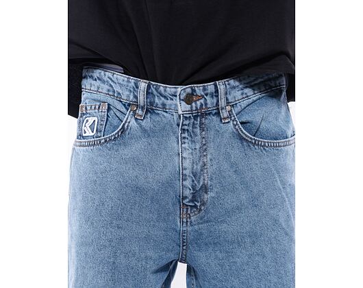 Džíny Karl Kani Retro Baggy Workwear Denim Vintage midnight blue