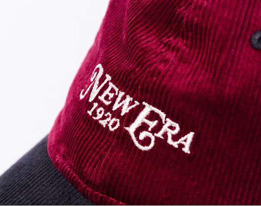 Kšiltovka New Era 9TWENTY Contrast Cord Cardinal / Navy