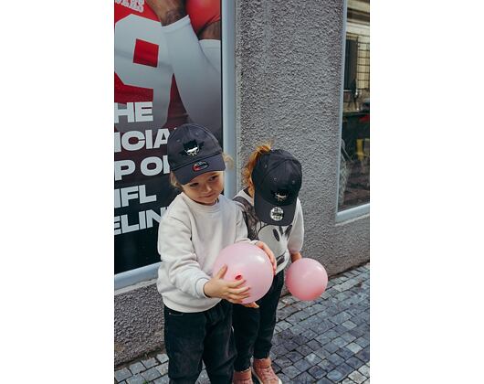 Dětská Kšiltovka New Era 9FORTY Kids DC Batman Graphite