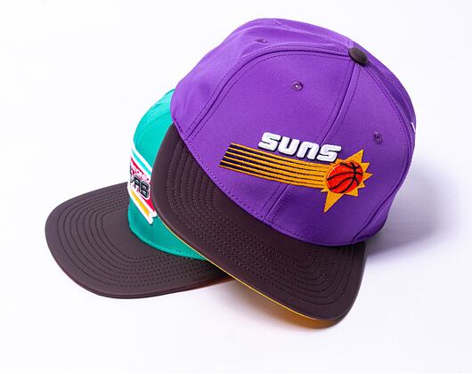 Kšiltovka Mitchell & Ness Nba Heat Up Snapback Hwc Phoenix Suns Purple