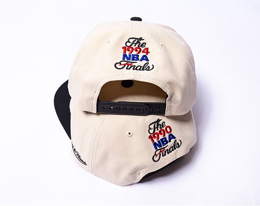 Kšiltovka Mitchell & Ness Nba Finals Remix Snapback Hwc Finals Lakers Vs. Pistons Off White
