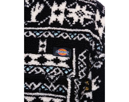 Bunda Dickies HAYS QUARTER ZIP NORDIC AOP DARK