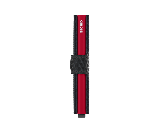 Peněženka Secrid Miniwallet Cubic Black-Red