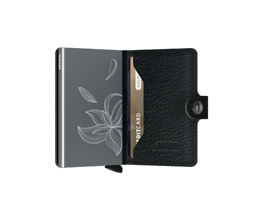 Peněženka Secrid Miniwallet Stitched Magnolia Black