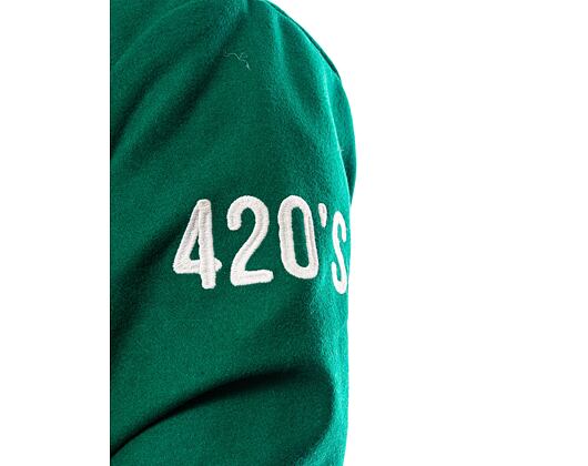 Bunda The Dudes Test Subject 1 Varsity Jacket Bottle Green