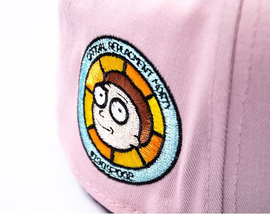 Kšiltovka New Era 9FIFTY Rick and Morty Pink