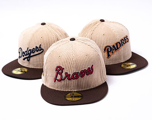Kšiltovka New Era 59FIFTY "Fall Cord" Atlanta Braves