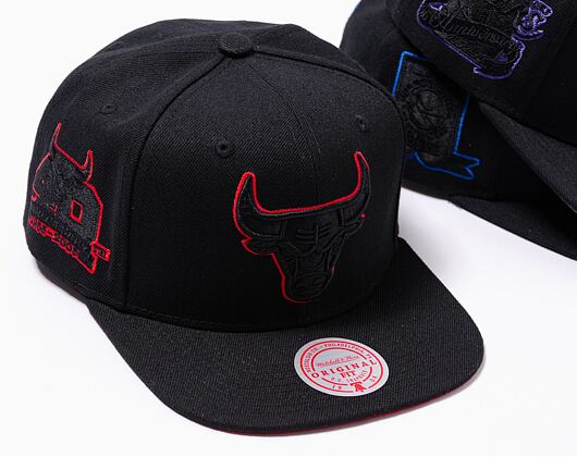 Kšiltovka Mitchell & Ness Tc Bottoms Snapback NBA CHICAGO BULLS Black