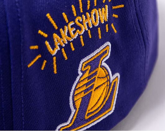Kšiltovka Mitchell & Ness All Out Snapback NBA LOS ANGELES LAKERS Purple