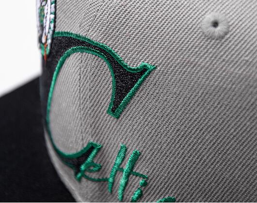 Kšiltovka Mitchell & Ness Top Letter Snapback NBA BOSTON CELTICS Grey