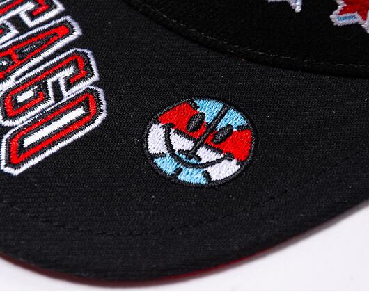 Kšiltovka Mitchell & Ness All Out Snapback NBA CHICAGO BULLS Black