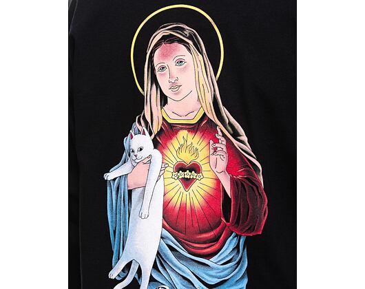 Triko s Dlouhým Rukávem Rip N Dip Mother Mary Long Sleeve (Black)