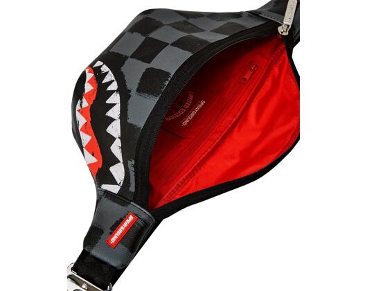 Ledvinka Sprayground Sharks In Paris Gray Paint Crossbody