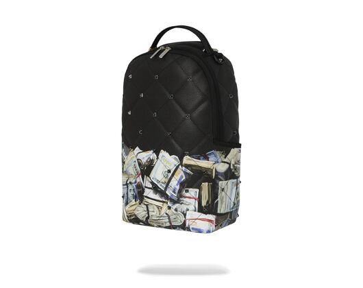 Batoh Sprayground Quilted Money Stash Studded Backpack