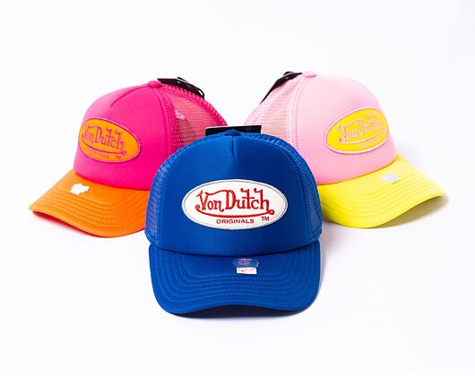 Kšiltovka Von Dutch Trucker Tampa - Foam - Blue/Blue