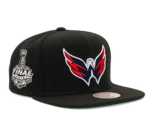 Kšiltovka Mitchell & Ness NHL Top Spot Snapback Washington Capitals Black