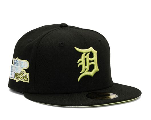 Kšiltovka New Era 59FIFTY MLB Style Activist Detroit Tigers Cooperstown Black / Cyber Green