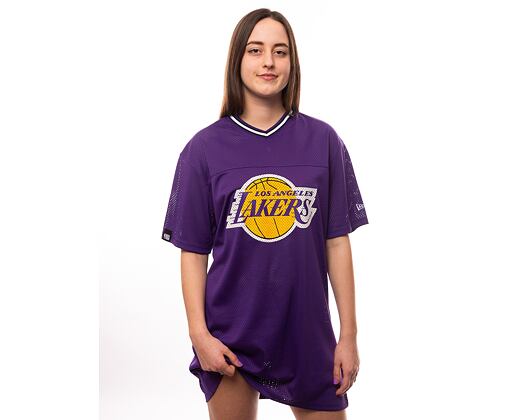 Dámské šaty New Era NBA Mesh Dress Los Angeles Lakers Purple / Gold