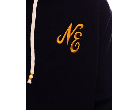 Mikina New Era Script Logo Oversized Hoody - Black / Metallic Gold