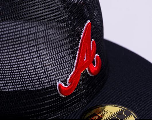 Kšiltovka New Era 59FIFTY MLB Mesh Patch Atlanta Braves Navy