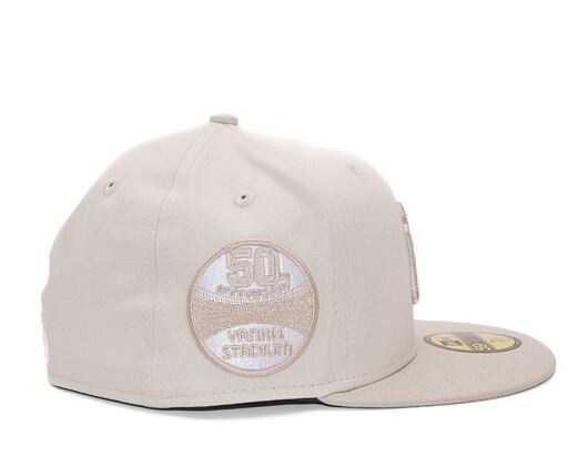 Kšiltovka New Era 59FIFTY MLB White Crown New York Yankees Cooperstown Off White / Stone