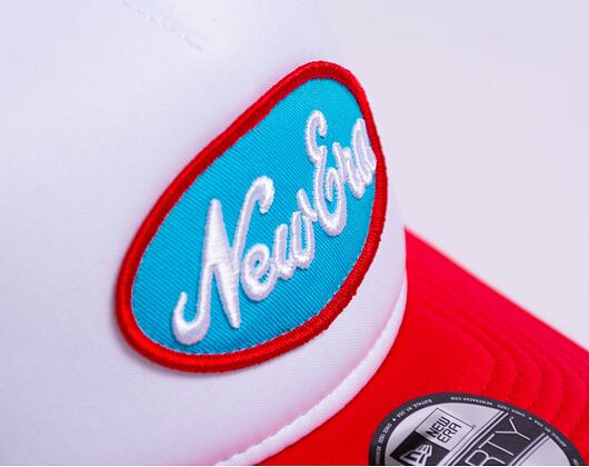 Kšiltovka New Era 9FORTY A-Frame Trucker Oval Red / White