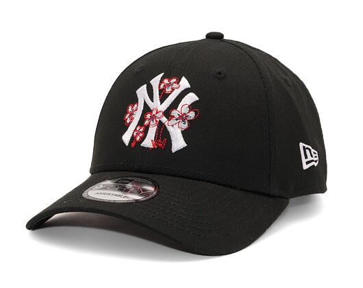 Kšiltovka New Era 9FORTY MLB Flower Icon New York Yankees Black