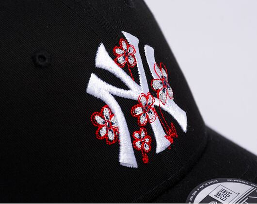 Kšiltovka New Era 9FORTY MLB Flower Icon New York Yankees Black