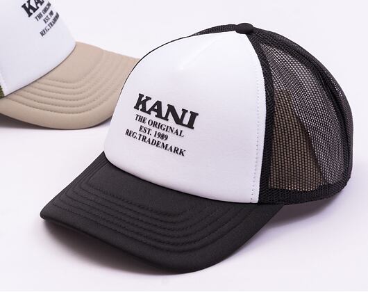 Kšiltovka Karl Kani Retro OS Logo Trucker Cap black