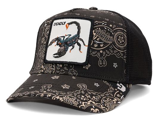 Kšiltovka Goorin - Diamonds and Pearls Trucker - Black