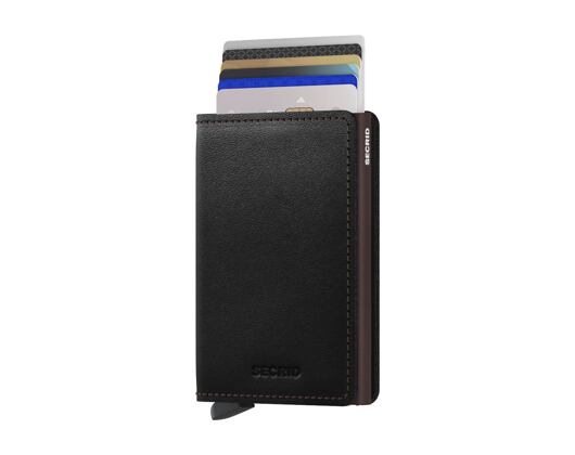 Peněženka Secrid Slimwallet Original Black & Brown