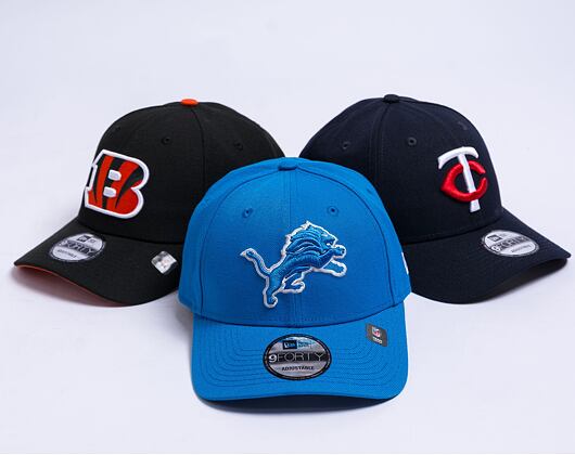 Kšiltovka New Era 9FORTY NFL The League Detroit Lions Rainstorm Blue