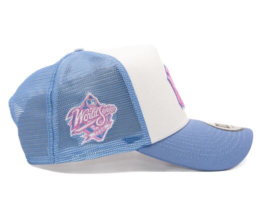 Kšiltovka New Era 9FORTY A-Frame Trucker MLB Style Activist New York Yankees Cooperstown Copen Blue 