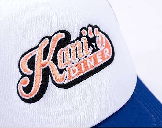 Kšiltovka Karl Kani Diner Trucker Cap Blue/White