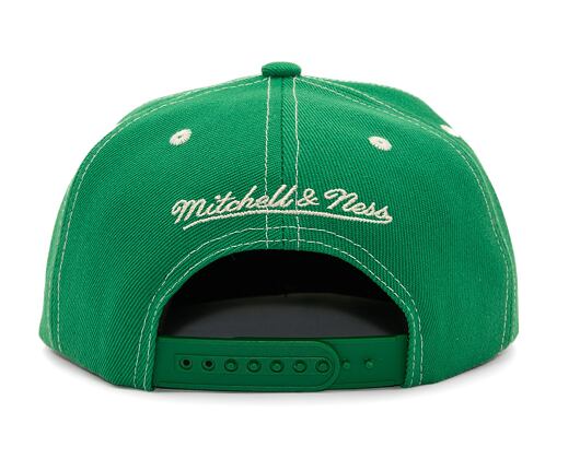 Kšiltovka Mitchell & Ness Contrast Natural Snapback Hwc Boston Celtics Green