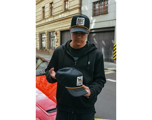Kšiltovka Goorin - Wise Owl 100 A-Frame - Black