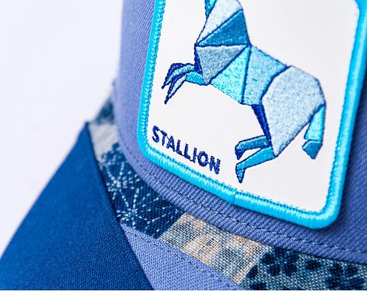 Kšiltovka Goorin - Farmigami Self Reliant - Stallion - Blue