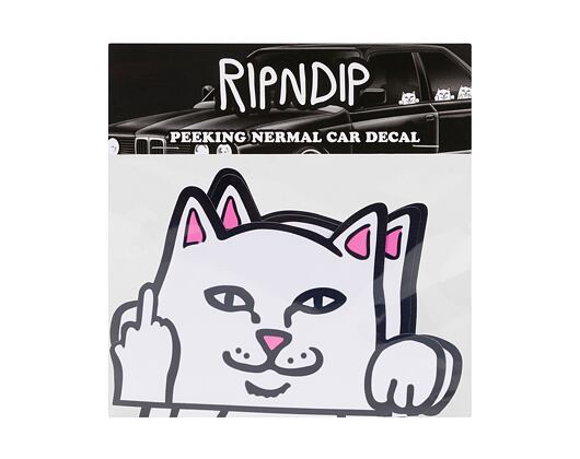 Samolepky Rip N Dip Peeking Nermal Car Stickers Pack (White)