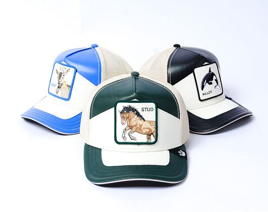 Kšiltovka Goorin - Trucker Moto Stud - Green